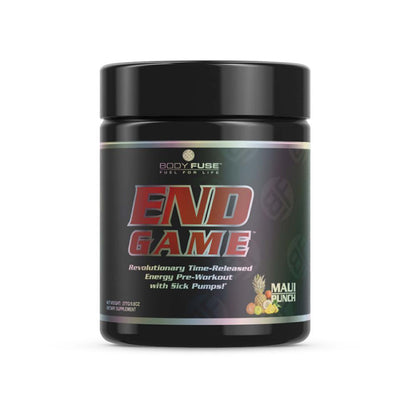 End Game Pre-Workout Powder | Increase Intensity & Focus | 30 Servings