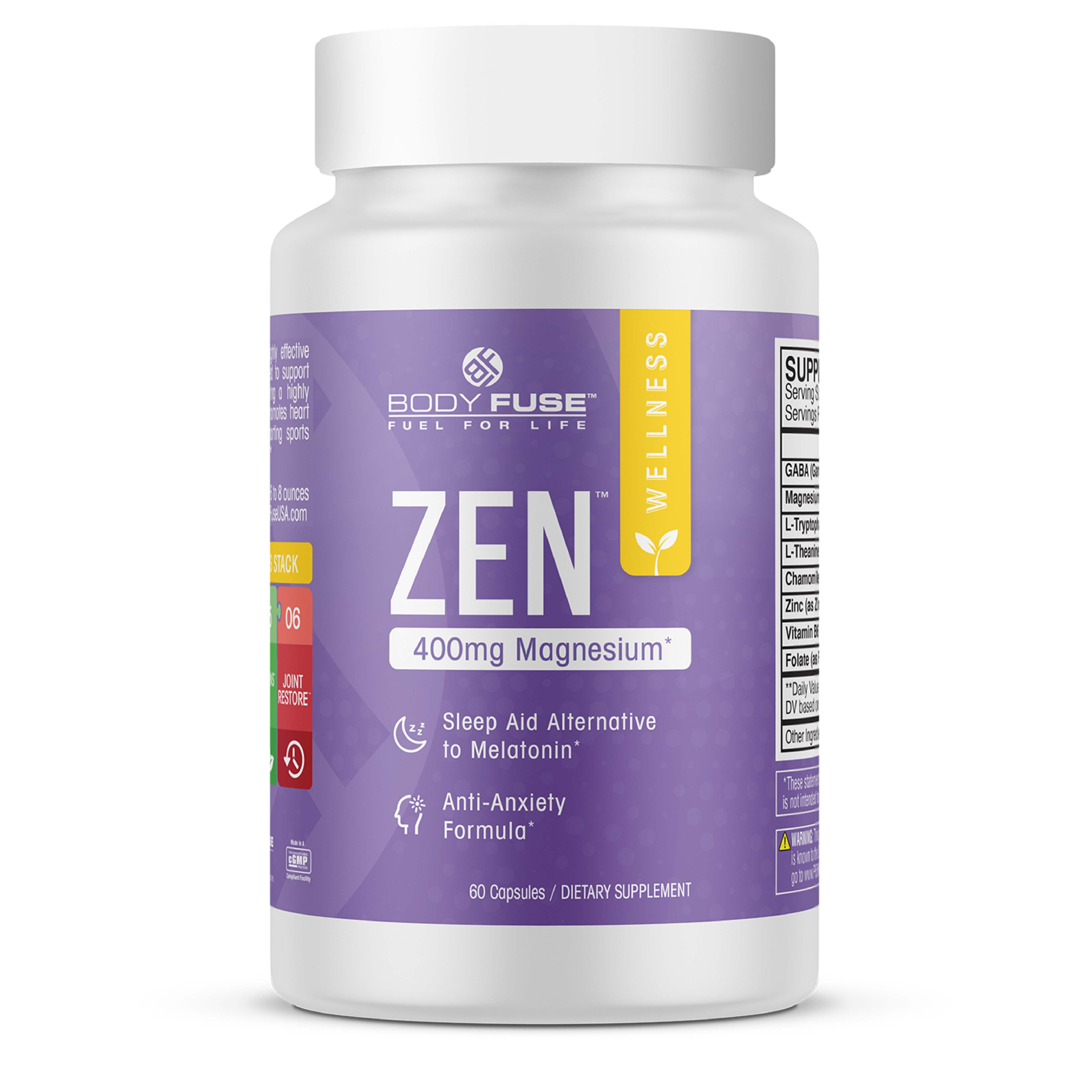 Zen | Magnesium Sleep Aid and Anti-Anxiety | 30 Servings – Body 